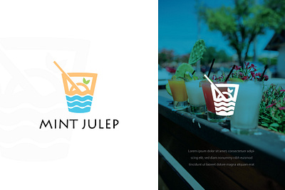 Mint Julep best bold branding classic clean creative graphic design logo minimal morden simple strong ui unique