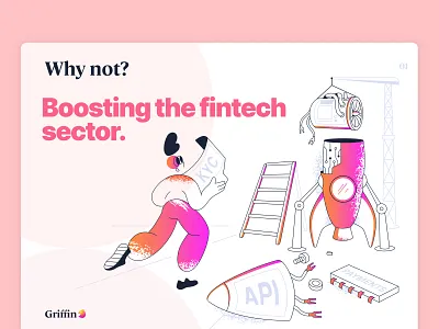 Illustration for fintech company! character design design illustration product ui vector webdesign