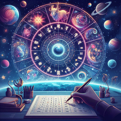 The Future of Astrology: Modern Trends and Innovations astrology illustration myastron vector
