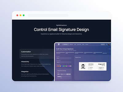SignMail - Description branding dribbbledesign graphic design logo odusstudio ui ux