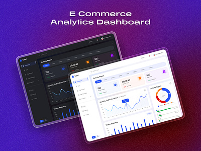 Sales Analytics Dashboard | Ecommerce Web App sales dashboard