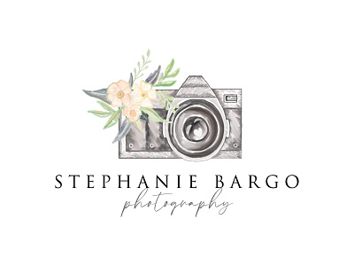 Stephanie Bargo 📷Photography adobe illustrator adobe photoshop branding camera camera logo drawing flower graphic design handwriting illustration logo design men photography photographer photography picture portrait signature logo vintage watercolor wedding