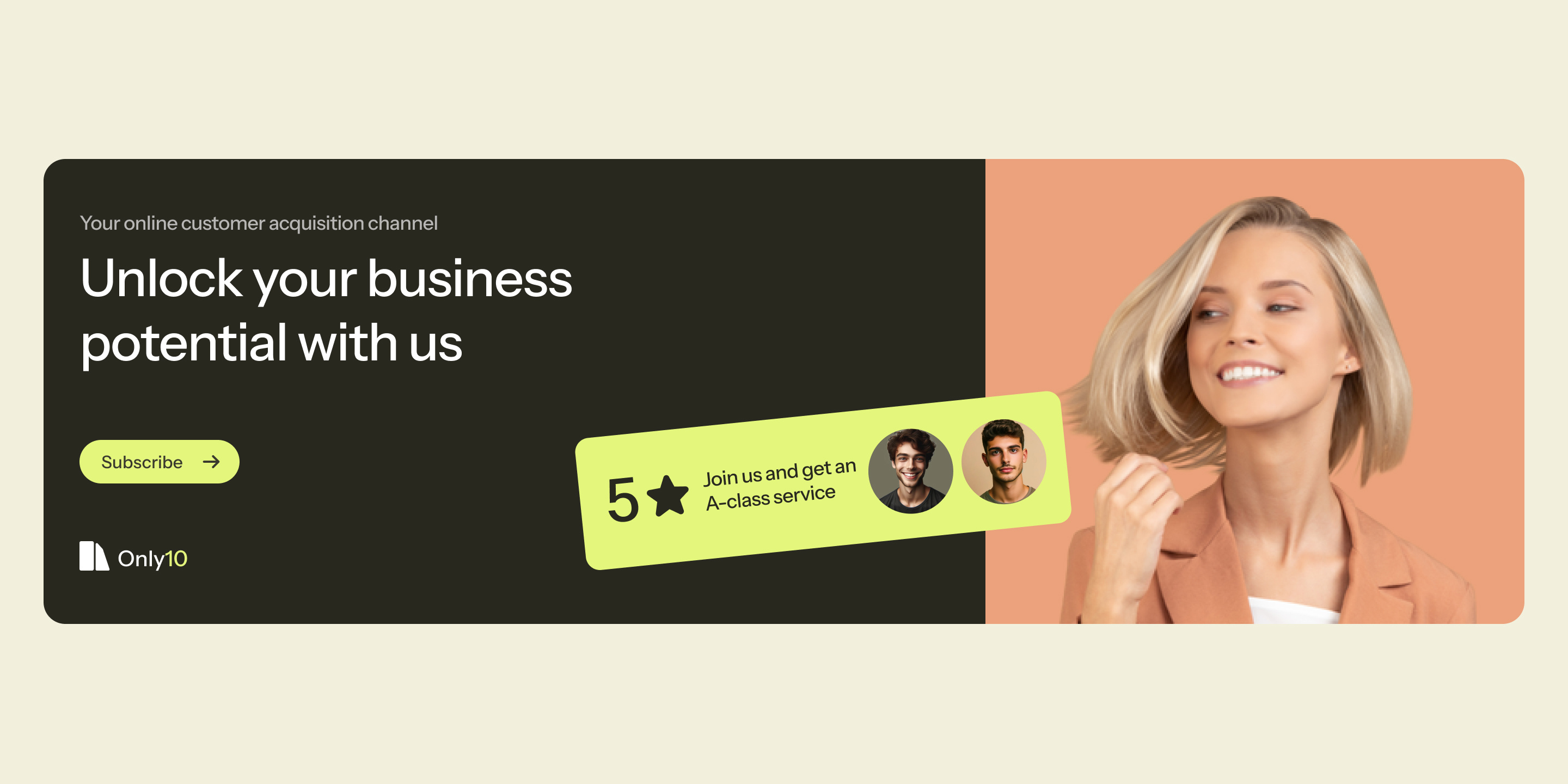 Only10 banner design banner banner ui call to action cta landing page modal