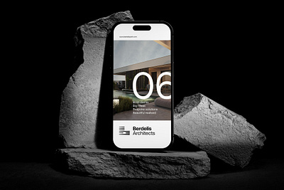 Berdelis Architects Branding branding design device download free freebie graphic design iphone logo mockup mockup cloud mockupcloud smartphone ui
