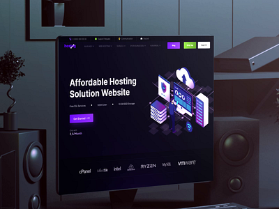 Web Hosting Services animations card darkmode design domain hosting hosting service hosting web hosting website motion pricing princible ui uiux ux web web design webdesign website websites