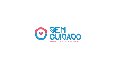 Bem Cuidado brand branding care graphic design heart heath hospital logo logo design senior