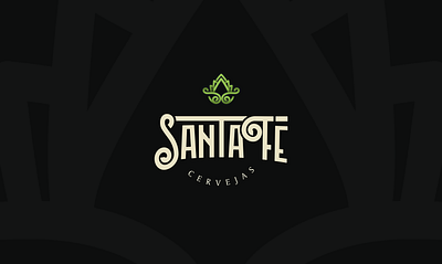 Santa Fé BEER beer brand branding brazil design graphic design logo logo design