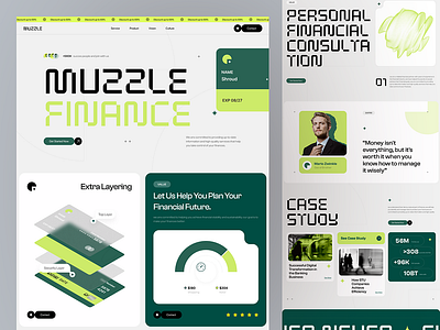 Finance Landing Page design fiverr freelancer freelancing illustration landing page design ui upwork web design wordpress
