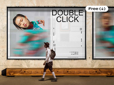 Outdoor Advertising Mockup Vol.3 ad advertising banner download free freebie mockup outdoor pixelbuddha poster psd realistic showcase street template urban visualization wall