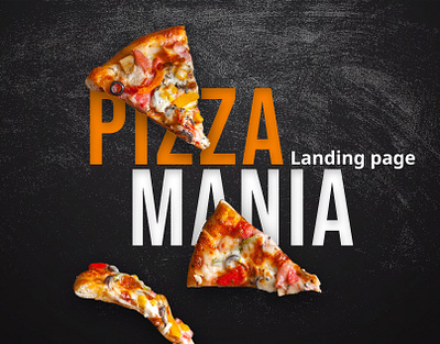 Pizza Landing page 🍕 landing page pizza ui ux