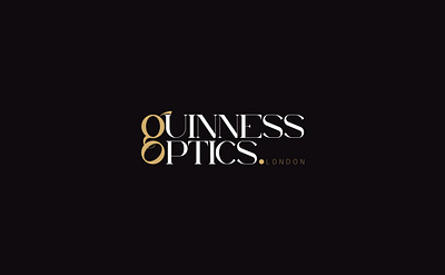 Guinness optics branding care eye logo logotype optics