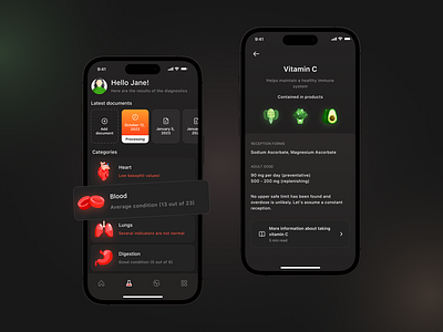 Healthcare Application animation app ios mobile mobile app ui