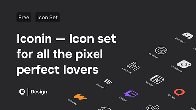 Iconin : Icon set for you 2d design figma icons outlivo ui ux vector