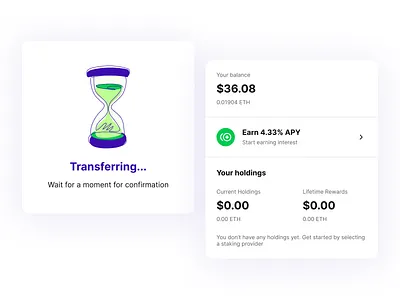 Crypto wallet UI concept crypto crypto wallet finance fintech metamask minimalism trust wallet ui design uidesign uxdesign