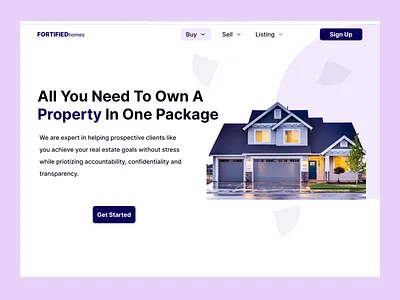 Real Estate website design figma real estate ui ux we design