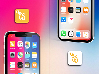 Il Sapore icon app application branding cream design fork icon icon design idea il logo iphone logo minimalist modern restaurant typface ui ux yellow