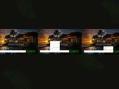 Web design for booking booking booking page booking process design desktop landing landing page ui ui design ux ux design web web design