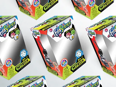Toys R Us EduScience Packaging branding design graphic design illustration logo mockup packaging photoshop vector