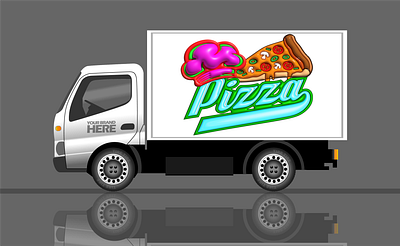 Pizza logo 3d 3d 3d car logo design design graphic design illustration logo pizza logo 3d vector
