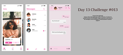 Day 13 Direct Message ui