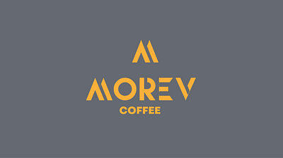 Design 2 | MOREV PREMIUM COFFEE | branding graphic design illustration logo typography vector