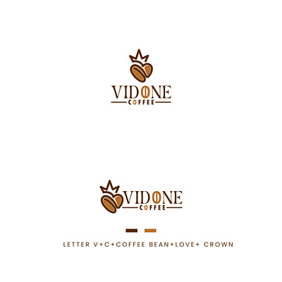 VIDONE COFFEE LOGO DESIGN branding graphic design logo