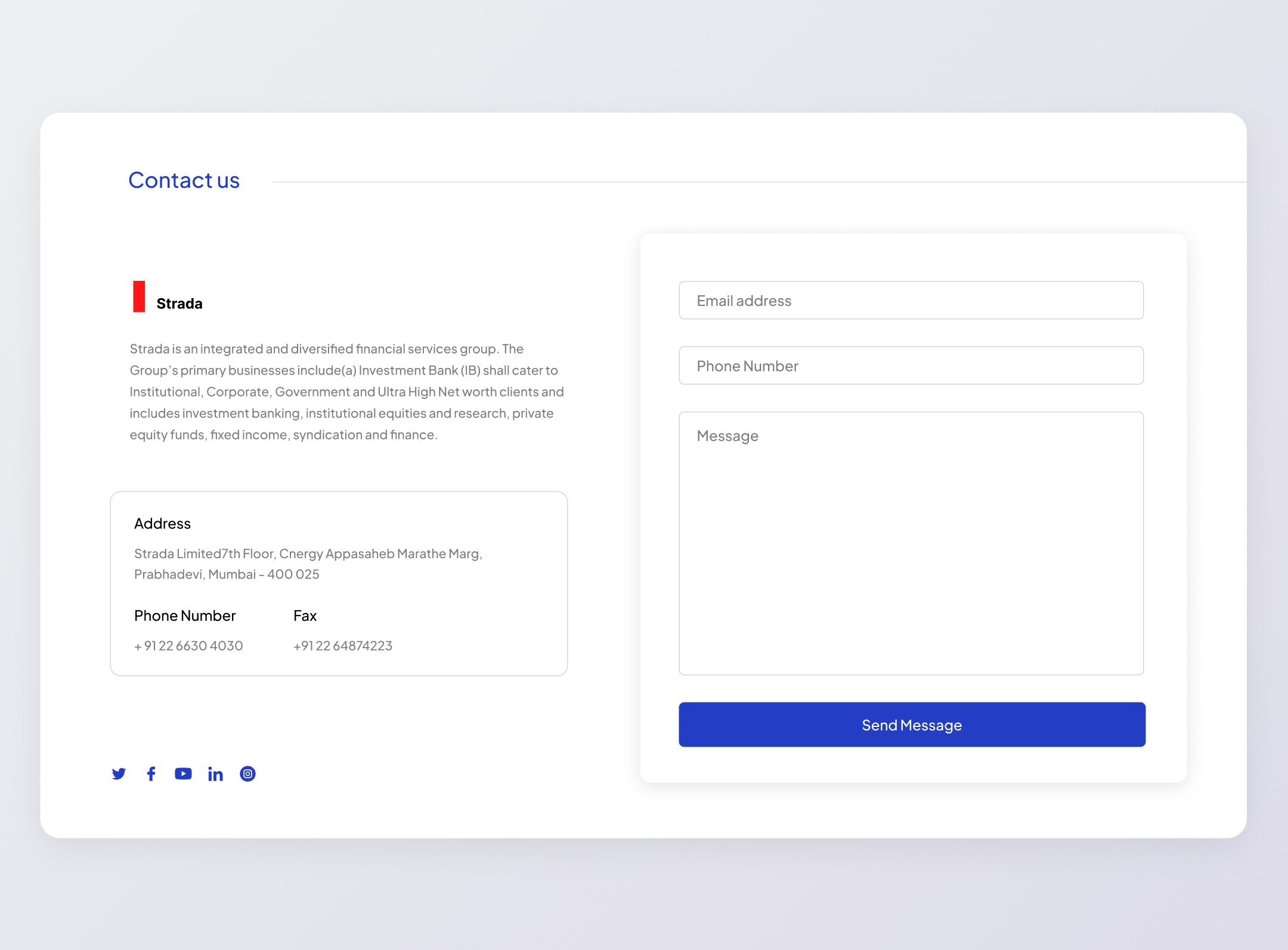 #28 Contact Us 028 clean concept contact us contact us section dailyui design finance finance website minimal ui userexperience