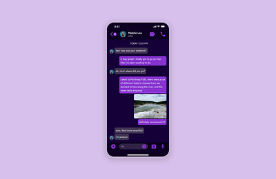 Daily UI - 013 Direct Message app app design chat daily ui design figma ui ui design ux ux design