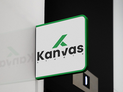 Kanvas Studio bold logo brand style guide branding company logo creativeprocess creativestudio customartwork customcreations design designinspiration digitalart expressyourself graphic design modern logo modernportraits portraitart professional logo uniqueartistry visualidentity visualstorytelling