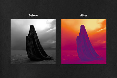 Recolor Artwork / Picture Effect sepia