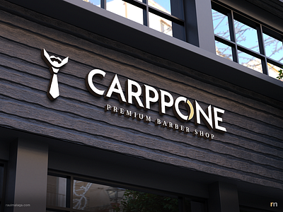 Carppone - Premium Barbershop. Rebranding art direction brand identity brand refresh branding branding design brands creative direction graphic design identity identity design logo logo design logo redesign rebranding