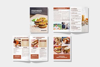 Recipe Book Design design of book print book recipe book