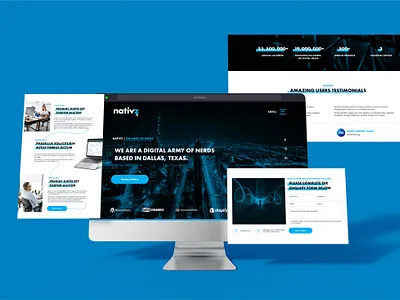 Interactive Interfaces: Engaging Web Projects for Digital Agency branding responsive design website design
