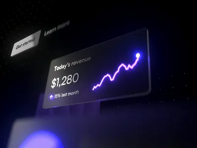 Webflow localization course trailer graphics 3d 3d animation animation c4d cinema4d contrast dark design glow light motion graphics octane render website