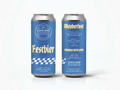 Packaging Design // Loveland Aleworks branding copywriting craft beer graphic design layout packaging design typography