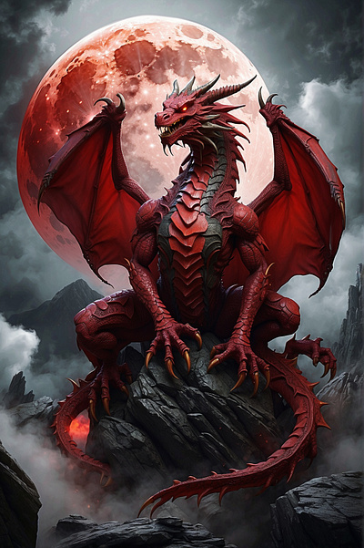 Red Dragon ai artwork