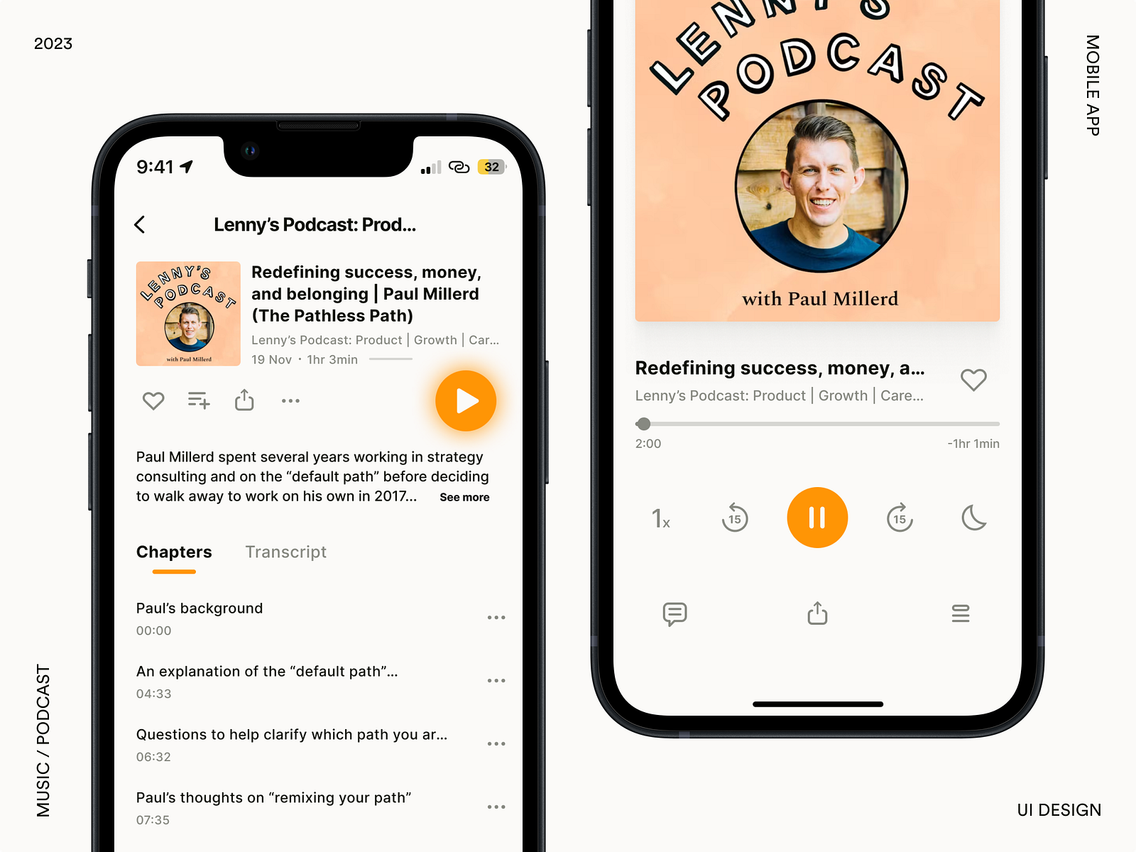 Podcast UI/UX by Julian Rahim on Dribbble