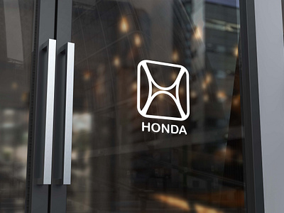 HONDA graphic design logo