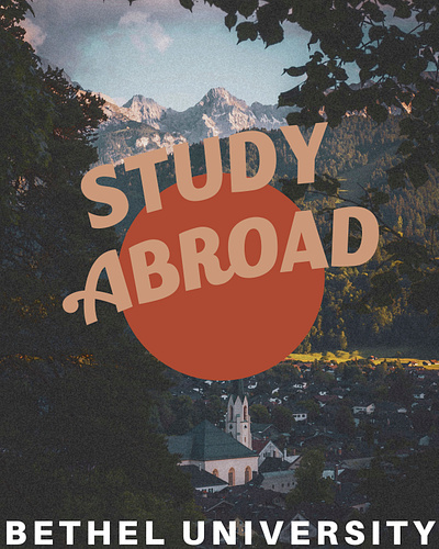 Study Abroad Brochure brochure editorial graphic design magazine study abroad travel