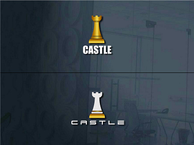 Castle Logo adobe illustrator branding design graphic design illustration logo vector vector art vector logo