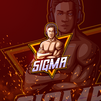 Sigma - esport logo branding design graphic design illustration logo