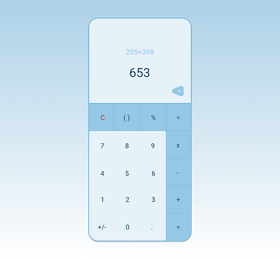 Daily UI - Day 004 - Calculator calculator dailyuichallenge design ui uidesign userexperience userinterface ux uxdesign