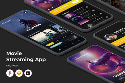 Stream - Movie Streaming Mobile App platform