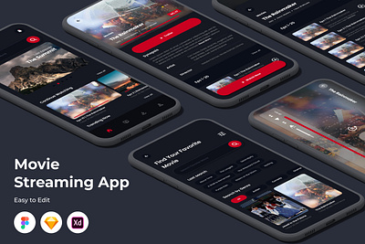 Cinemate - Movie Streaming Mobile App platform