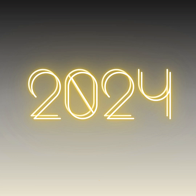 Ready or Not, 2024 will coming for YOU 2d branding canva graphic design logo ui