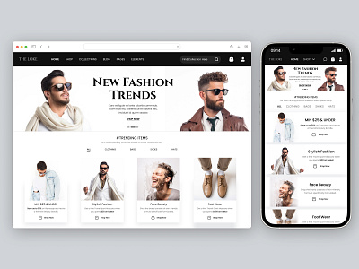 Fashion E-commerce website design fashion e commerce website fashion website ui uiux ux website design website in mobile