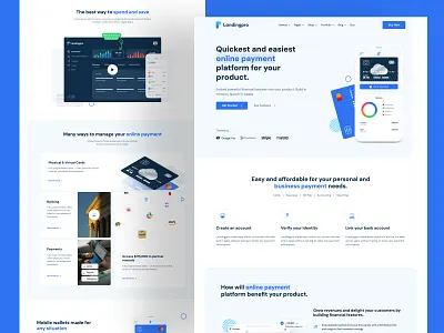 Online Payment Platform bootstrap design international modernize online pay payment platform product template theme ui website