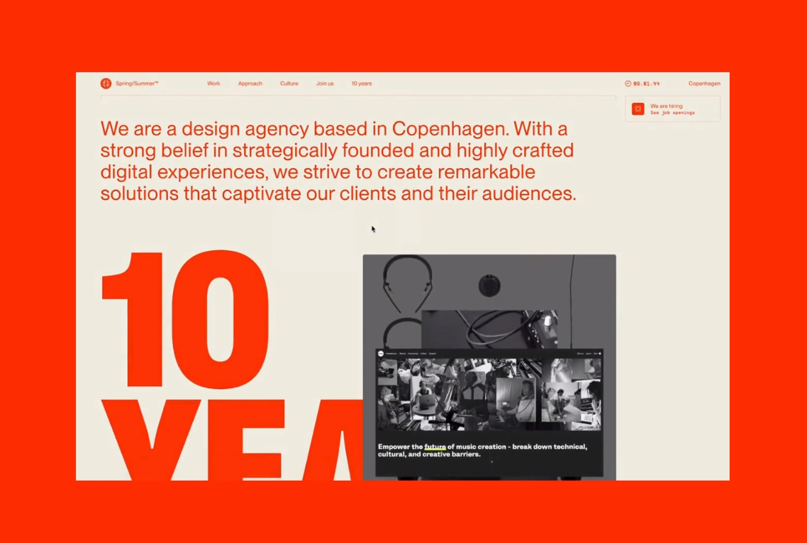 Vibrant Agency Website using GSAP & PP Neue Montreal 3d animated website animatedwebsite animation creativeagency gsap gsap website landing page motion graphics sitedesign ui uiux webdeveloper website design websites