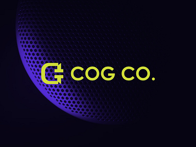 COG CO. logo design brand branding design extra headphone icon identity logo logo design logo maker logohome logotype mark visual identity