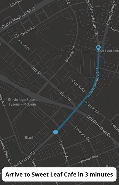 Location Tracker app appdesign dailyui design ui uidesign